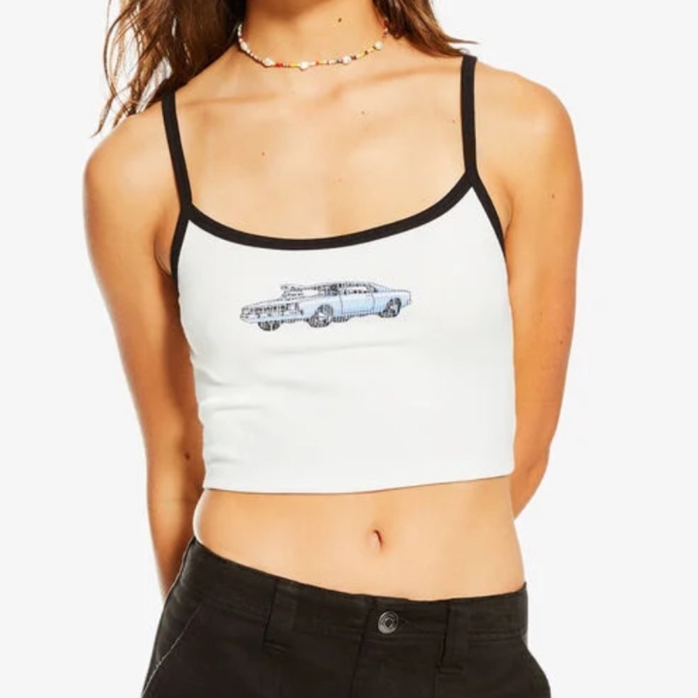 Racecar crop top
